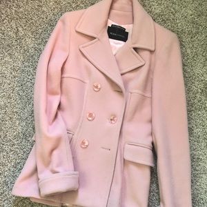Moda International light pink pea coat
